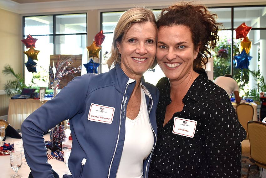 Carolyn Donnelly and Alix Martin