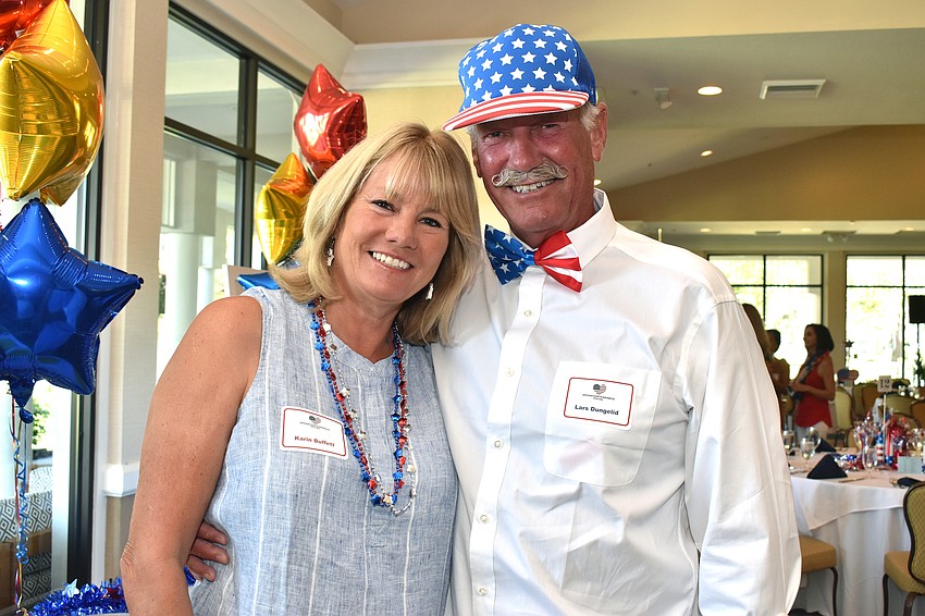 Karin Buffett and Lars Dungelid