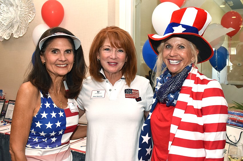 Mary Lou Johnson, Cheri Spector and Marcia Gutridge