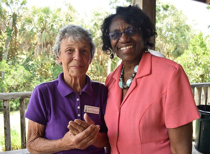 Jane Boehme and Celestine Campbell