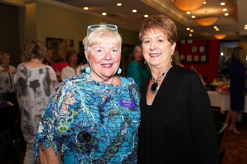 Jan Martin and Sue Adams