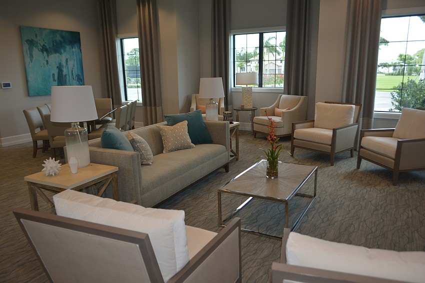 Those who are looking for a bigger living room to host their party can find it at the amenity center.