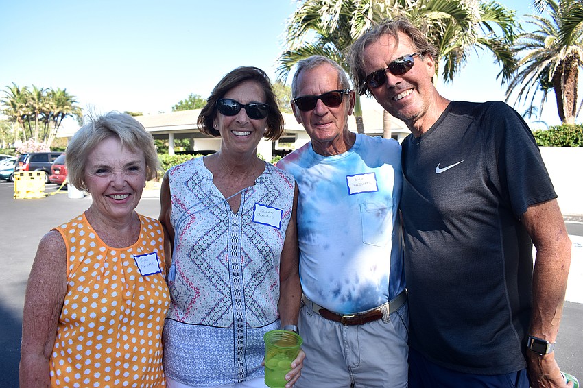 Joyce Mazurek, Susan Claudio, Bob Mazurek and Graham Sampson