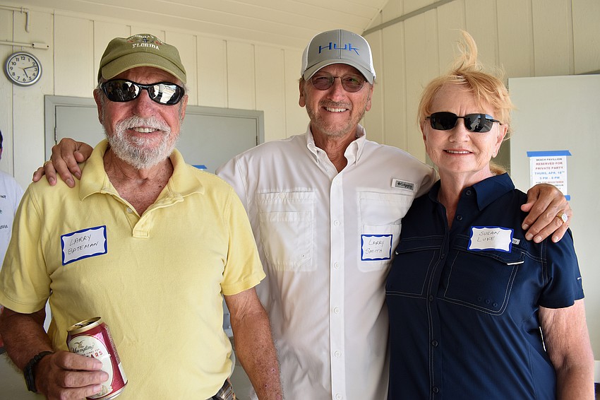 Larry Bateman, Larry Smith and Susan Luke