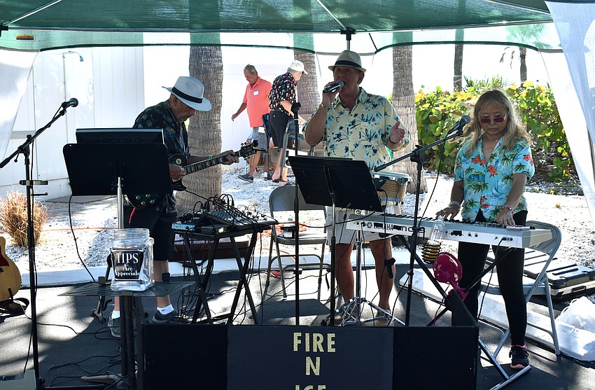 Fire ‘n’ Ice performed during the event.