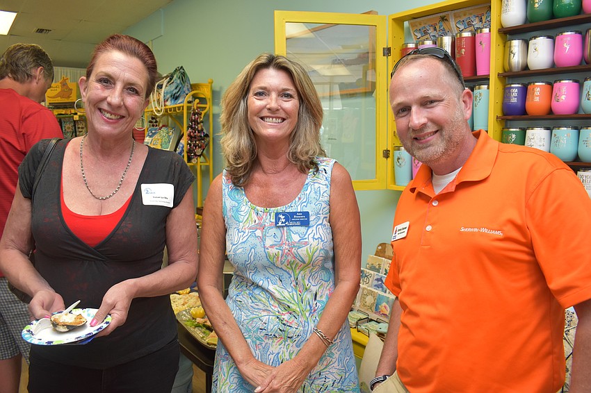 Susan La Sky, Executive Director Ann Frescura and Jimmy Bonner