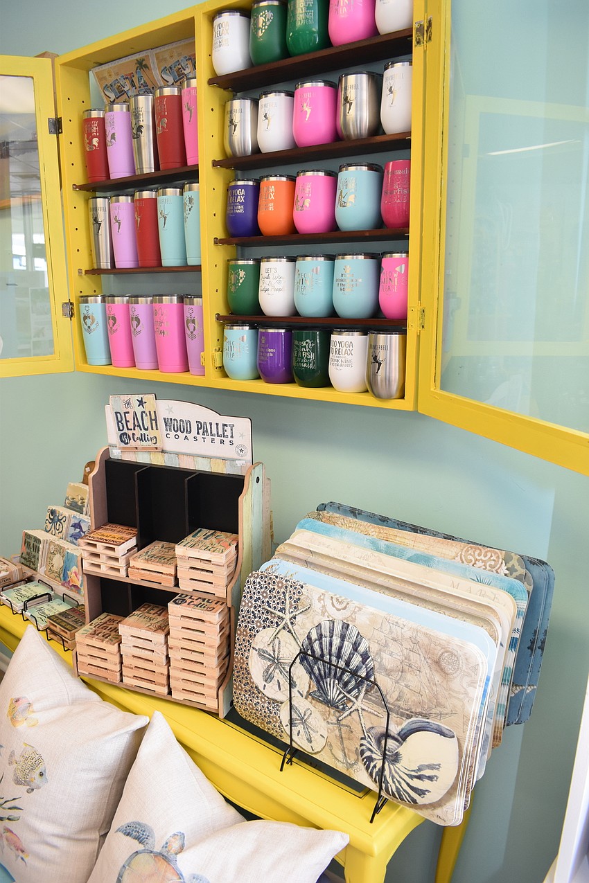 Sunshine and Sand Hidden Treasures is a gift shop on Siesta Key.