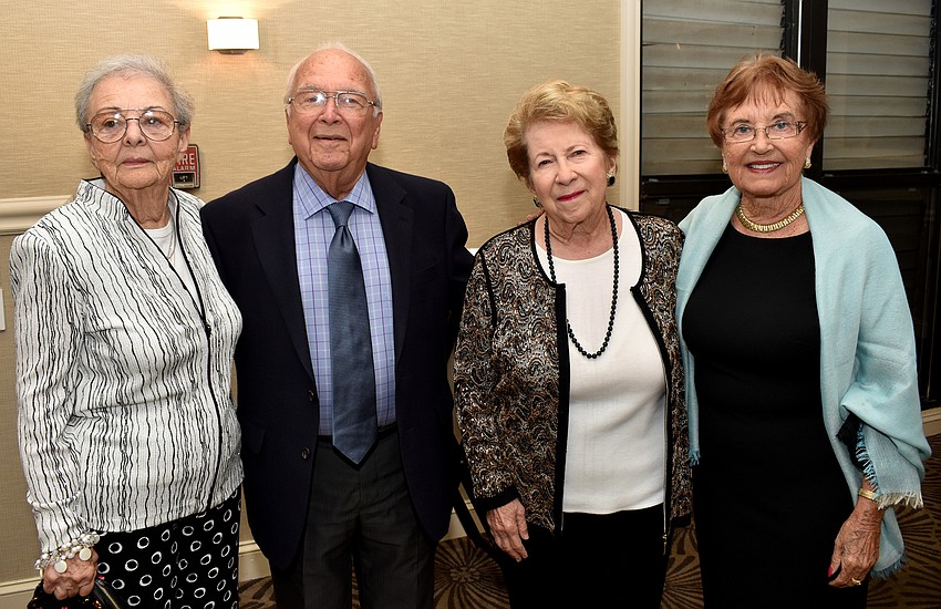 Renee and Leo Weinshel, Joan Lieberman and Venette Motyl