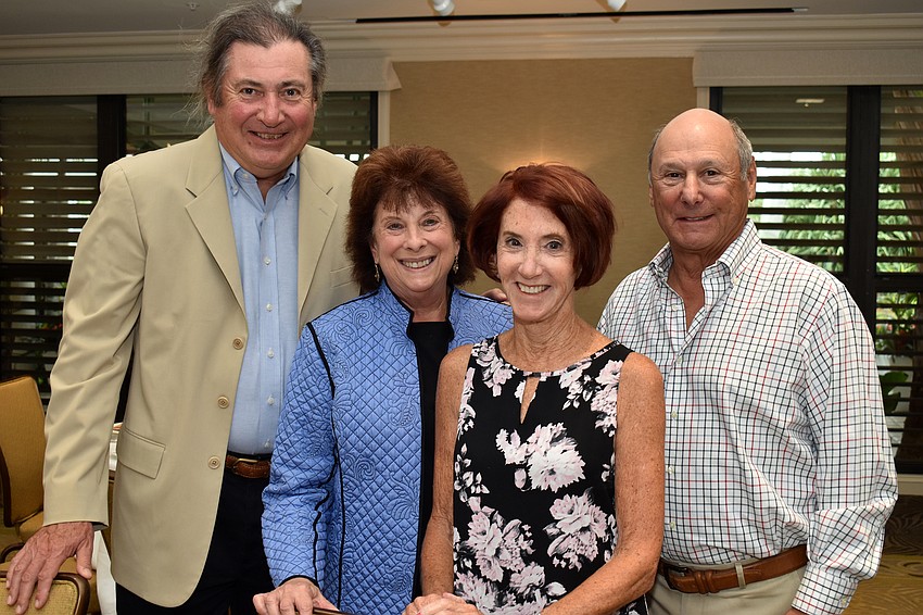 Ed and Heddy Sabol and Judy and Jeff Graff