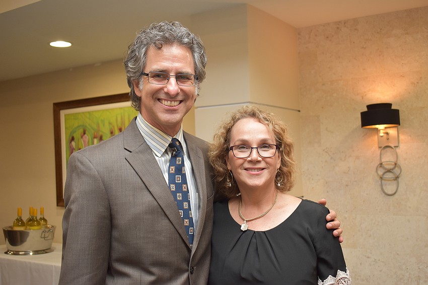 Rabbi Brenner Glickman and Marian Rupp