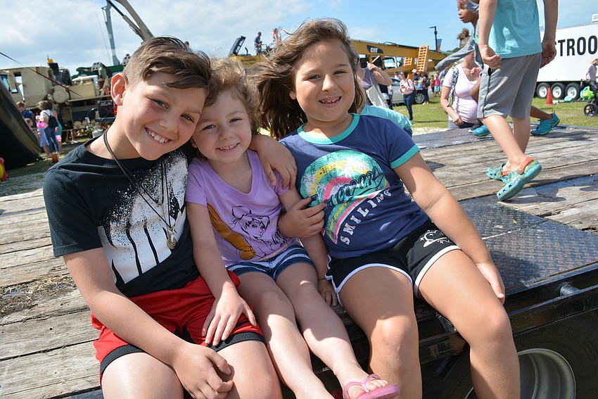 Jordan and Jessa Lawton were visiting their cousin, Creekwood resident Hayleigh Rodriguez.