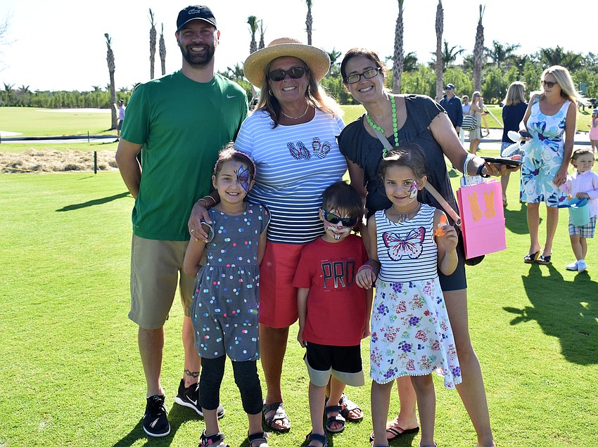 Corey and Kylie Carangelo, Ann Fiore and Carson, Mia and Melissa Carangelo