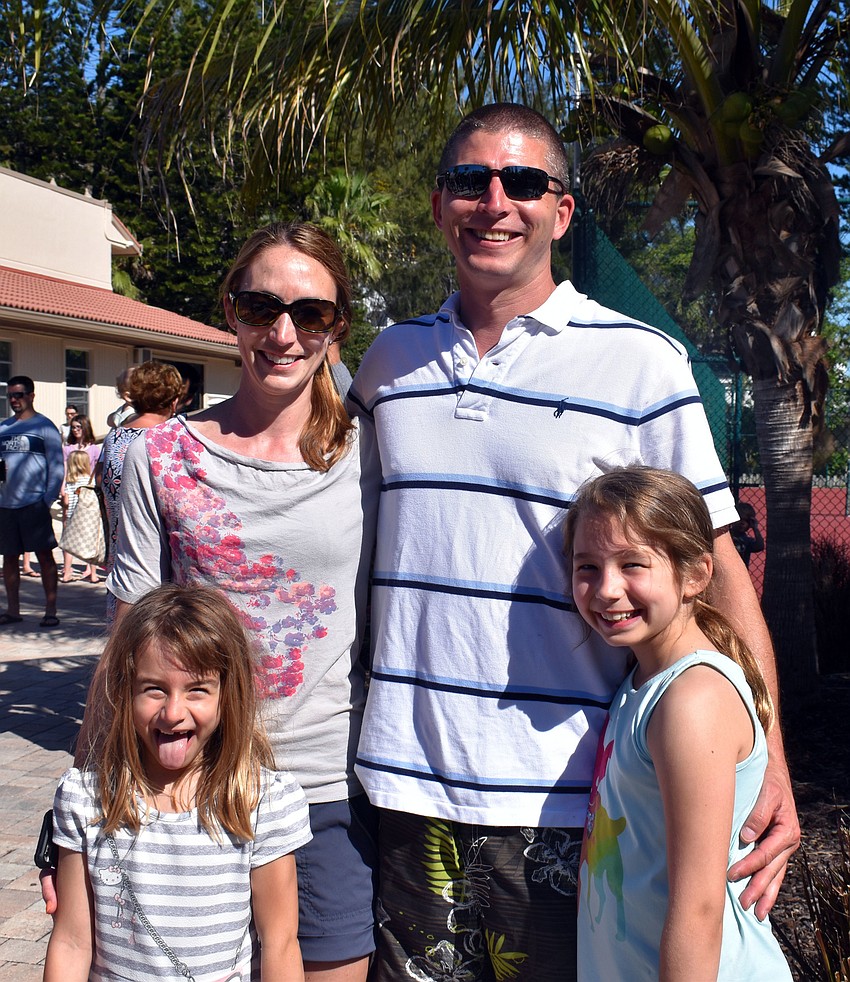 Reese, Beth, Mark and Morgan Rolfes