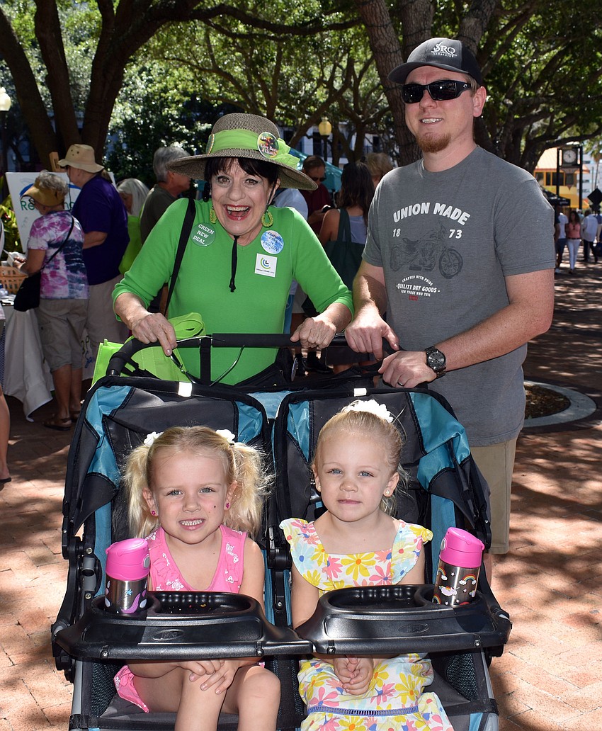 Bonita Chambers and Matt, Grace and Olivia Dendy