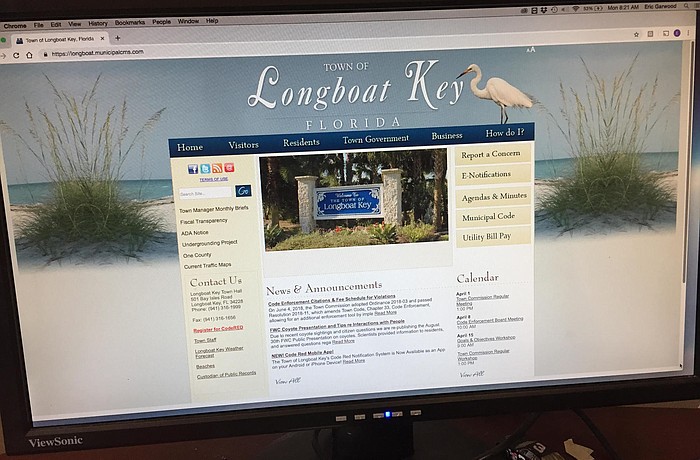 Lawyers representing Longboat Key have sought the dismissal of a lawsuit against the town regarding access to its website.