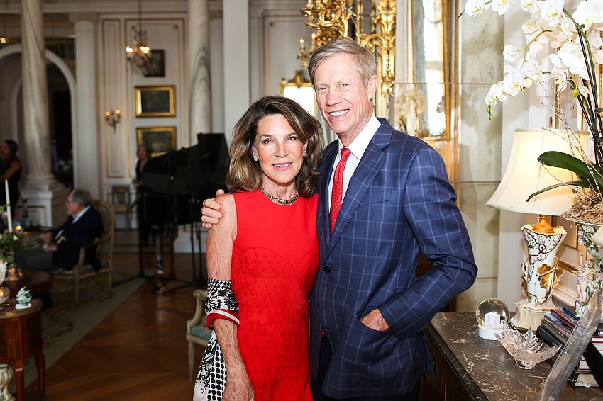 Hosts Katherine Harris and Richard Ware