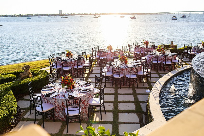 Dinner was held outside the home.