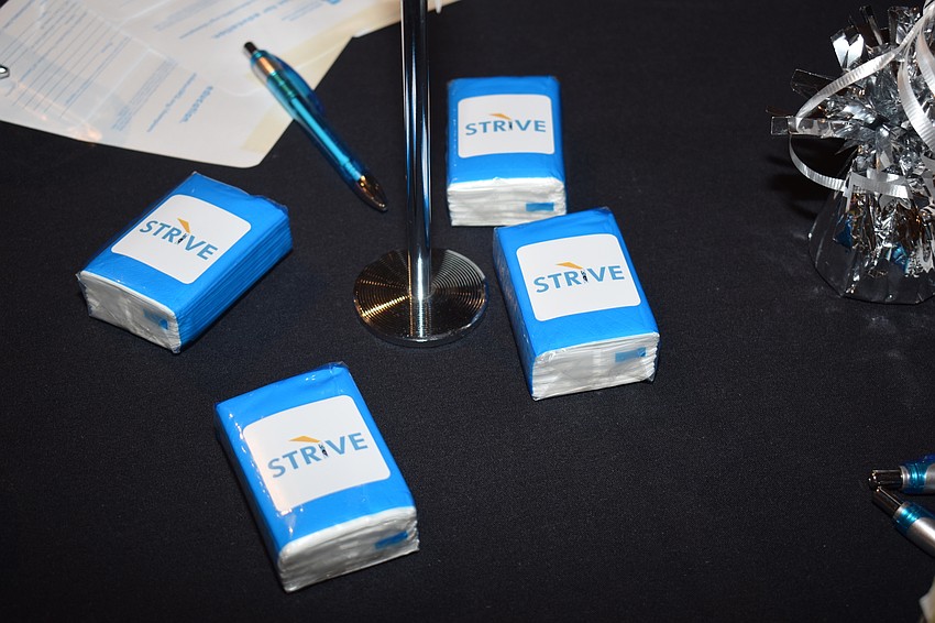 There were mini packs of tissues laid on on the tables in case the award ceremony got emotional.