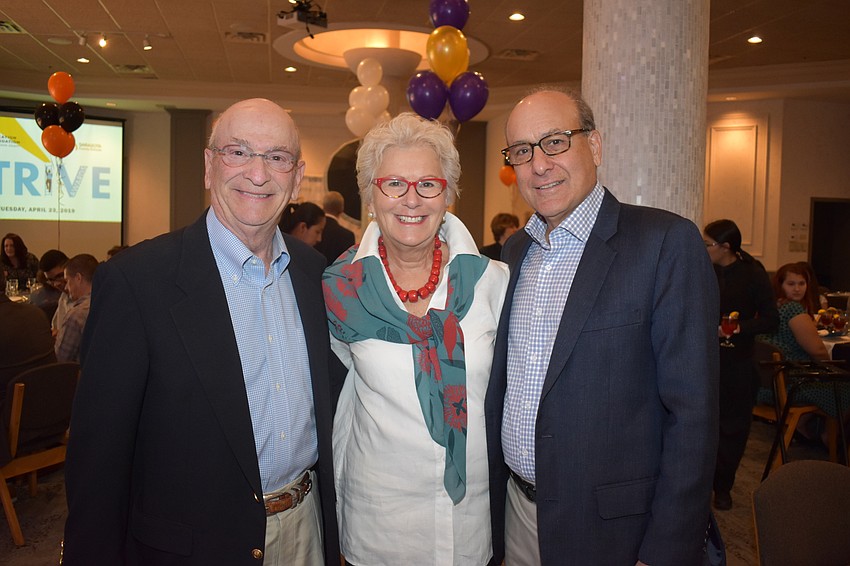 Alan Milbauer, Nancy Zimmerman and Martin Zimmerman