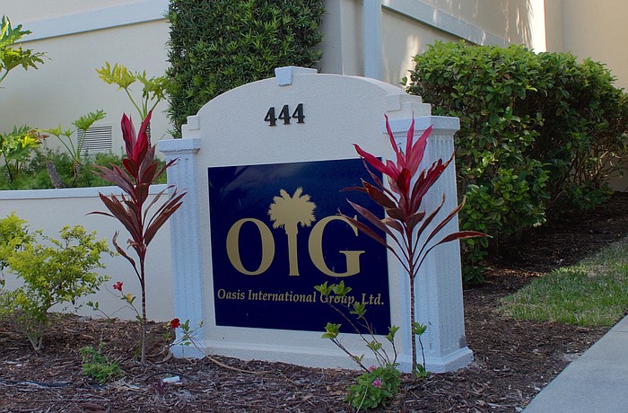 Oasis Group International operates offices at 444 Gulf of Mexico Drive on Longboat Key.