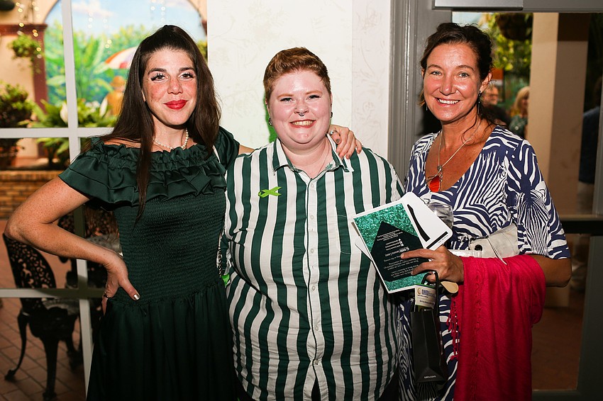 Sara Carney, Vicki Hellerick and Julie Morris