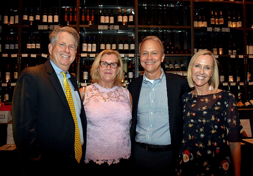 Scott and Melissa Dunlap and Scott and Clare Carter