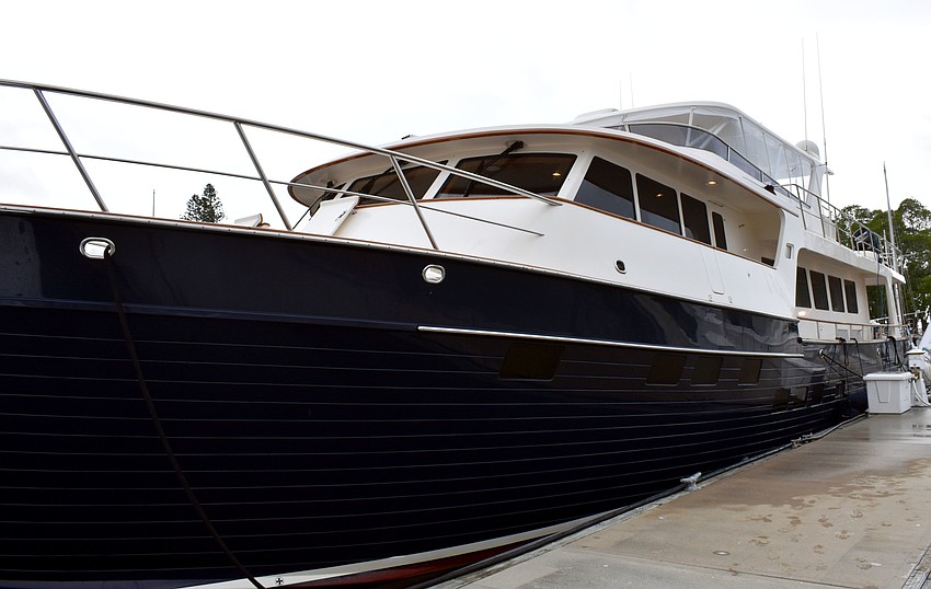 This 2016 Marlow 88 Explorer was on sale for nearly $4 million.