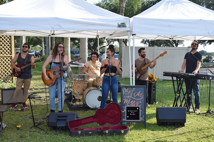 Midnight Mama provided live music for the event.