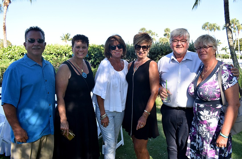Paul and Danene Jaffe, Cindy Lowery, Ann Franczak and Hugh and Jenny Templeton