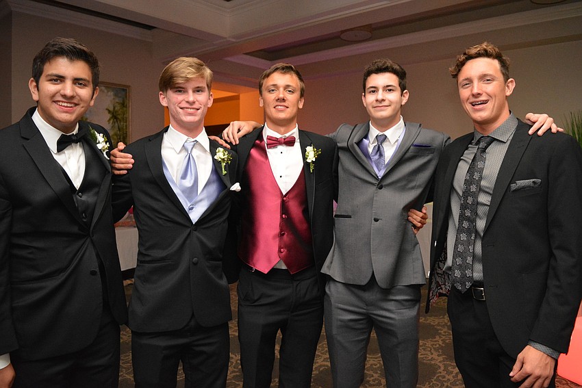 Al Espinel, Trevor Barron, Zach Szmania, Jared Newman and Sarsen Whatmore are all seniors.