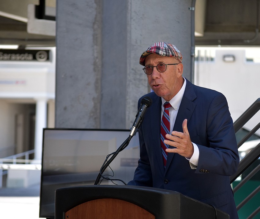 City Manager Tom Barwin talks about what the garage will add to St. Armands.