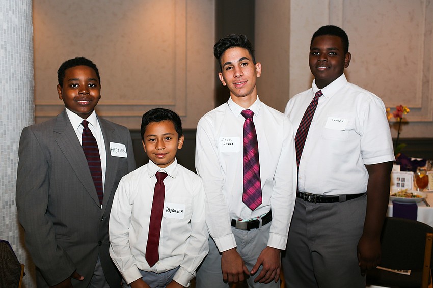 Henock, Bryan, Aaron and Jonah