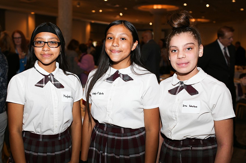 Maybeth Avila, Natalye Avila and Irma Caballero