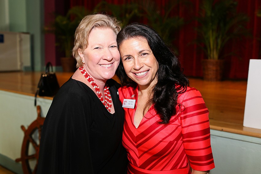President and CEO Angie Stringer and Kay Mathers