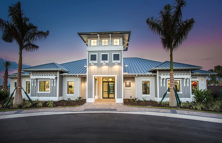 The Shoreview amenity clubhouse gives the residents plenty of options for special events.