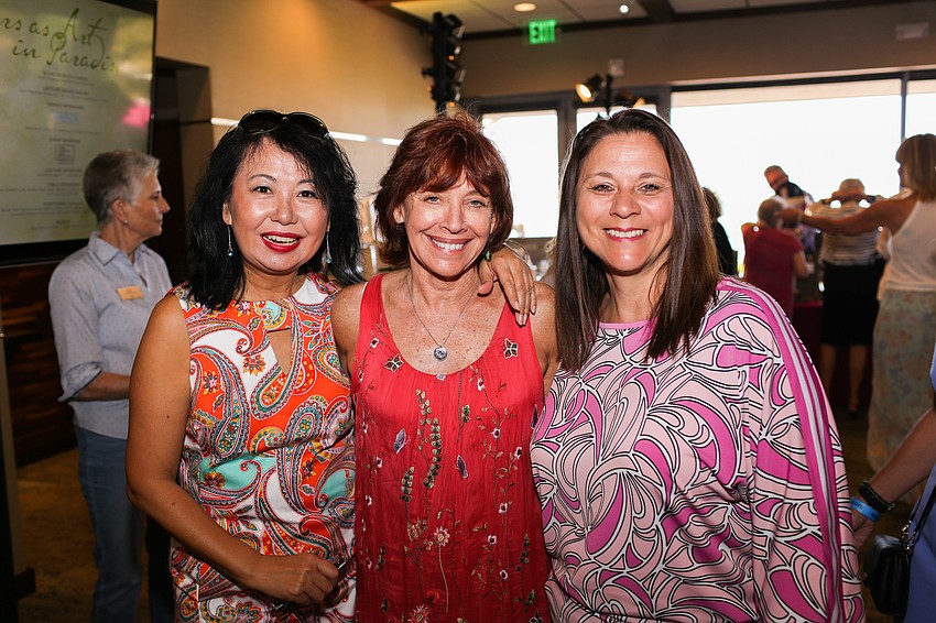 Kathy Yu, Linda Domenico and Judy Cote