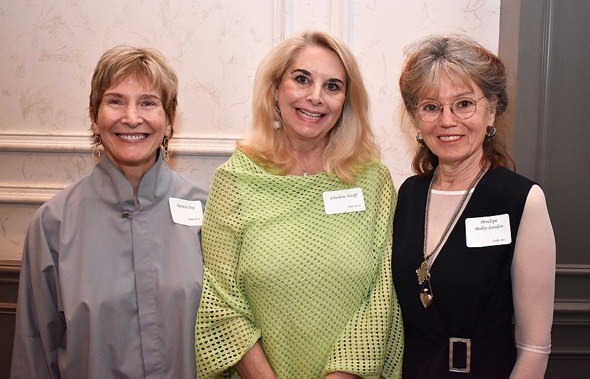 Patricia Troy, Charlene Wolff and Penelope Bodry-Sanders