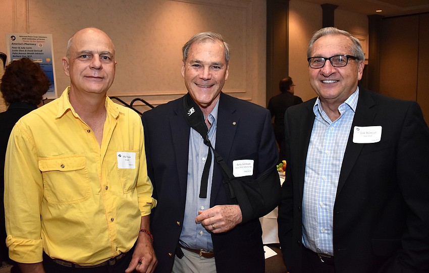 Phil Yoder, Barry Levinson and Tom Wentzel