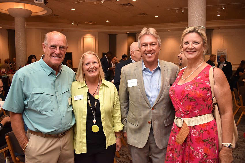 Scott and Robin Hain with Michael and Charlyn Fitzgerald