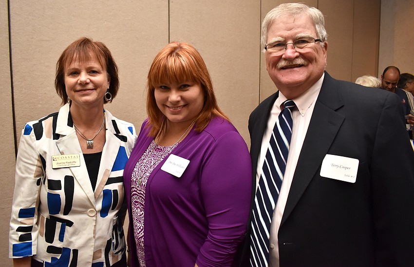 Joanne Radcliffe, Dee Dee Williams and Terry Cooper