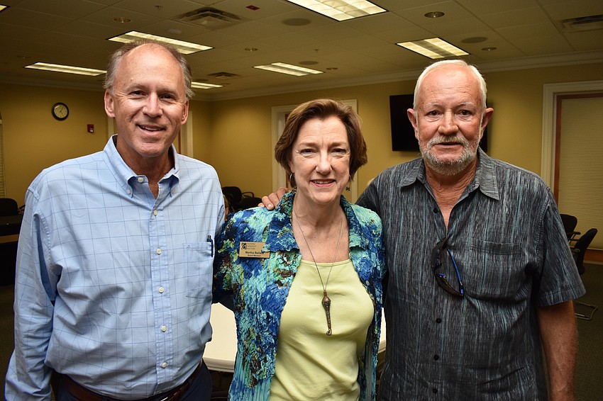 Jeff Harris, Martha Ballard and Steve Matthews