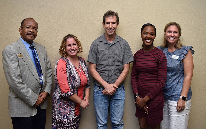 John Jefferson, Linda Hardcastle, Trey Desenberg, Lashelle Williams and Heather Todd