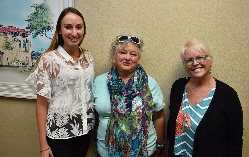 Sarah Pretorius, Cheryl Miller and Adraine Kreglo