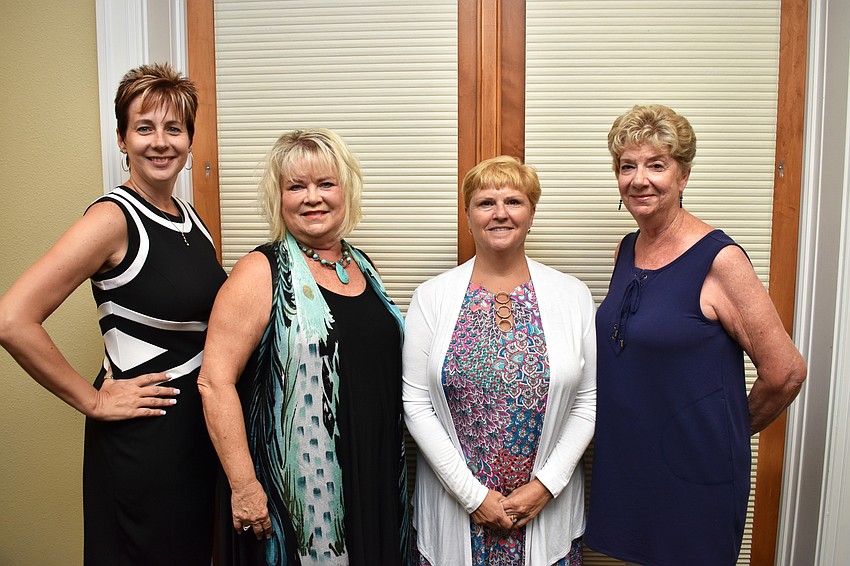 Shawna Hicks-Cranston, Betsy Plante, Maryann Gauvin and Barbara Hires