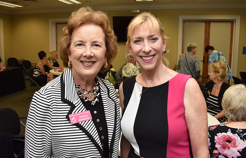 Patricia McMahon and Michelle Crabtree