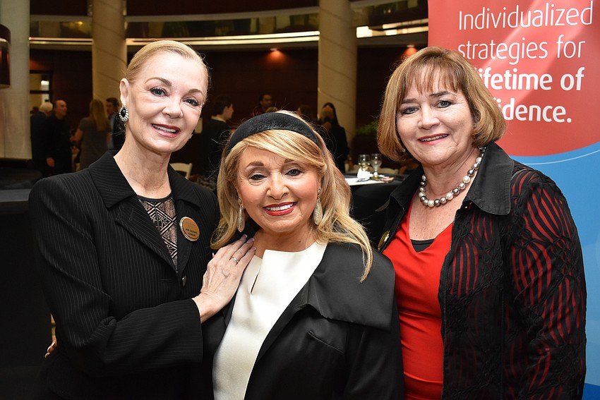 Designing Women Founder Jean Weidner Goldstein, Board President Ida Zito and board member Linda Gross