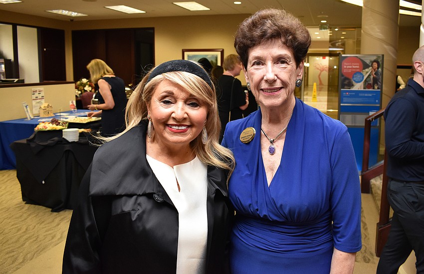 Board President Ida Zito and Board Secretary Barbara Epperson