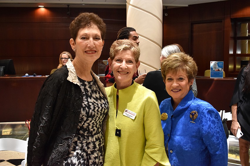 Carol Cohen, Maureen Bentley and Janice Zarro