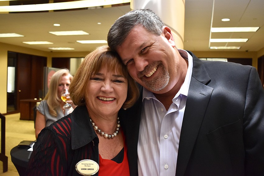 Linda Gross and Eric Rathfelder