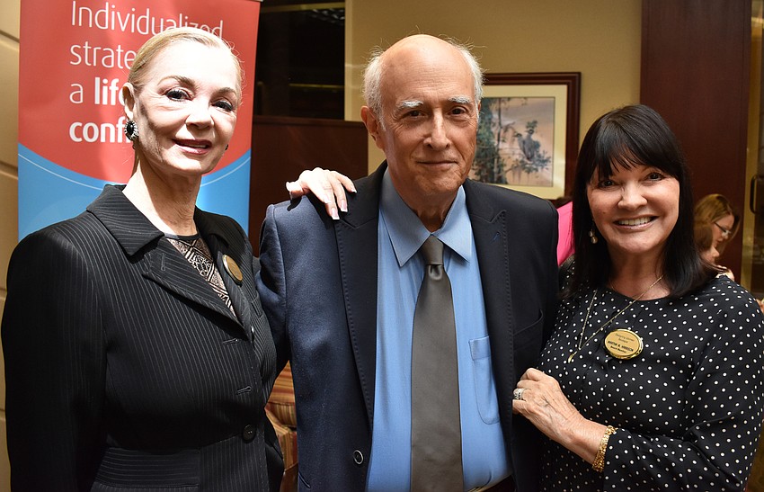 Founder Jean Weidner Goldstein, Peter Miller and Martha Harrison